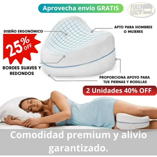 Almohada Ortopédica Para Piernas